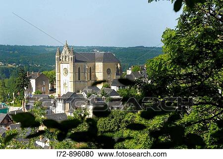 Terrasson-Lavilledieu. Dordogne, Aquitaine, France View Large Photo Image Stock Image - Terrasson-Lavilledieu. Dordogne, Aquitaine, France. Fotosearch