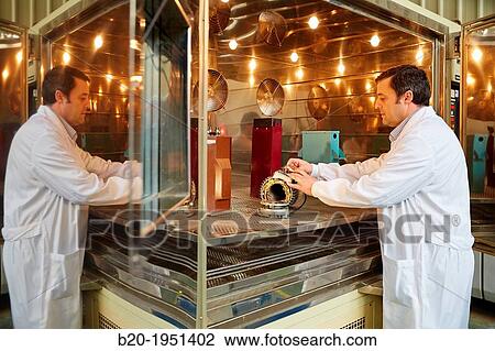 Test climate at high and low temperatures. Climate Chamber. Artificial aging test. Environmental Test Laboratory. Certification of electrical equipment. Technological Services to Industry. Tecnalia Research & innovation, Bizkaia, Basque Country, Spain. View Large Photo Image Stock Image - Test climate at high and low temperatures. Climate Chamber. Artificial aging test. Environmental Test Laboratory. Certification of electrical equipment. Technological Services to Industry. Tecnalia Research & innovation, Bizkaia, Basque Country, Spain.. Fotosearch