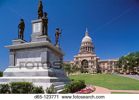 Stock Image - Texas State Capitol, Austin. Texas, USA. Fotosearch