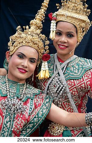 Thai dancers View Large Photo Image Picture - Thai dancers. Fotosearch