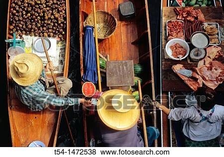 Thailand, payment on the water View Large Photo Image Stock Photo - Thailand, payment on the water. Fotosearch