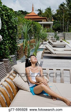 Stock Photo - Thailand. Phuket. Thai woman.. Fotosearch