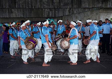 Stock Photo - Thaipusam celebration in Kuching, Sarawak, Malaysia.. Fotosearch