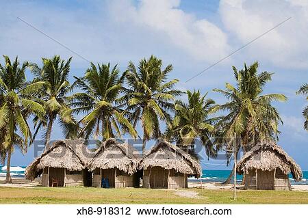 Thatched tourist cabanas, Tigre island, San Blas Islands, Kuna Yala, Panama View Large Photo Image Stock Image - Thatched tourist cabanas, Tigre island, San Blas Islands, Kuna Yala, Panama. Fotosearch