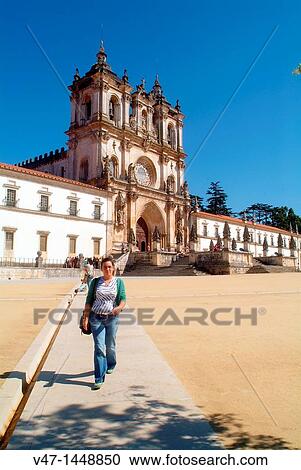 The Abbey Santa Maria de Alcoba? a, Alcoba? a, Portugal, Europe View Large Photo Image Stock Image - The Abbey Santa Maria de Alcoba? a, Alcoba? a, Portugal, Europe. Fotosearch