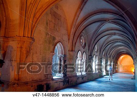 The Abbey Santa Maria de Alcoba? a, Alcoba? a, Portugal, Europe View Large Photo Image Stock Photograph - The Abbey Santa Maria de Alcoba? a, Alcoba? a, Portugal, Europe. Fotosearch