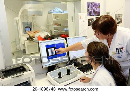 Stock Image - The Acuity system, Oncology Institute, Case Center for prevention, diagnosis and treatment of cancer, Donostia, San Sebastian, Gipuzkoa, Basque Country, Spain. Fotosearch