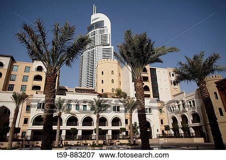 The Address and The Palace Hotels, Dubai, United Arabian Emirates View Large Photo Image Stock Photo - The Address and The Palace Hotels, Dubai, United Arabian Emirates. Fotosearch