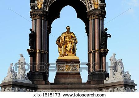The Albert Memorial, Kensington Gardens, London, England, UK View Large Photo Image Stock Image - The Albert Memorial, Kensington Gardens, London, England, UK. Fotosearch