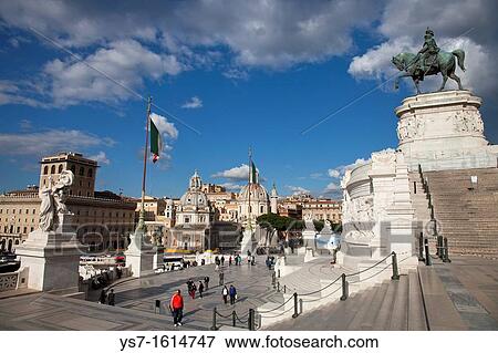 The Altar of the Fatherland, Rome, Lazio, Italy, Europe View Large Photo Image Stock Photo - The Altar of the Fatherland, Rome, Lazio, Italy, Europe. Fotosearch