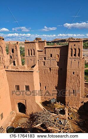 the ancient kasbah of Ait Benhaddou UNESCO World Heritage Site, Morocco View Large Photo Image Stock Image - the ancient kasbah of Ait Benhaddou UNESCO World Heritage Site, Morocco. Fotosearch