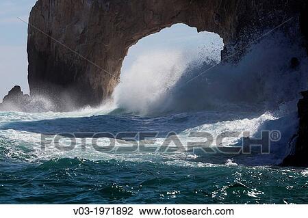 The Archs: Land's end, at Cabo San Lucas, Baja California Sur, Mexico. View Large Photo Image Stock Image - The Archs: Land's end, at Cabo San Lucas, Baja California Sur, Mexico.. Fotosearch