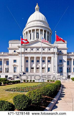 The Arkansas State Capitol building in Little Rock, Arkansas, USA View Large Photo Image Stock Photo - The Arkansas State Capitol building in Little Rock, Arkansas, USA. Fotosearch