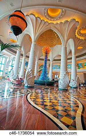 The Atlantis hotel, Palm Jumeirah, Dubai City, Dubai, United Arab Emirates, Middle East. View Large Photo Image Picture - The Atlantis hotel, Palm Jumeirah, Dubai City, Dubai, United Arab Emirates, Middle East.. Fotosearch