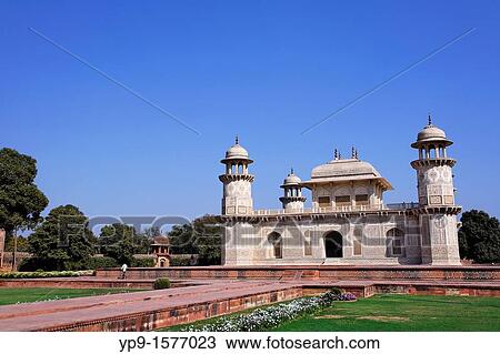 Stock Image - The Baby Taj, Agra, Uttar Pradesh, India. Fotosearch