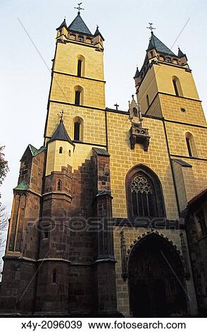 The Benedictine monastery church in Hronsky Benadik, Slovakia. View Large Photo Image Stock Photo - The Benedictine monastery church in Hronsky Benadik, Slovakia.. Fotosearch