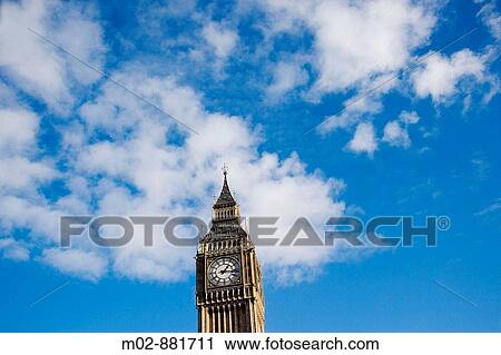 Stock Image - The Big Ben in London. Fotosearch