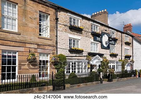The Black Swan Hotel Market Place Helmsley North Yorkshire England UK. View Large Photo Image Picture - The Black Swan Hotel Market Place Helmsley North Yorkshire England UK.. Fotosearch