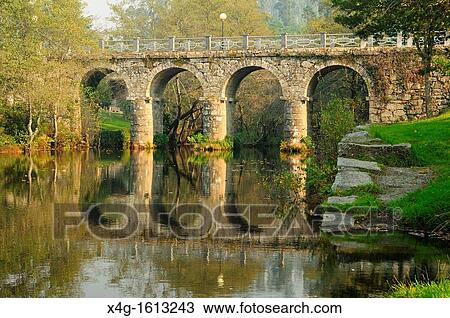 The bridge over the river Verdugo A Lama, Pontevedra, Galicia, Spain View Large Photo Image Stock Image - The bridge over the river Verdugo A Lama, Pontevedra, Galicia, Spain. Fotosearch