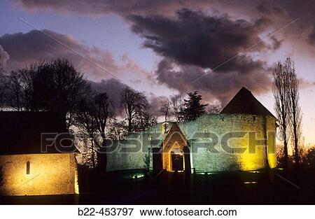 The castle of Crevecoeur-en-Auge. Calvados. Normandy. France View Large Photo Image Stock Photo - The castle of Crevecoeur-en-Auge. Calvados. Normandy. France. Fotosearch