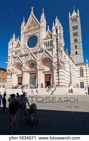 The Cathedral of Siena Duomo di Siena, dating from the 12th to 14th centuries, Siena, Toscana, Italy, Europe View Large Photo Image Stock Image - The Cathedral of Siena Duomo di Siena, dating from the 12th to 14th centuries, Siena, Toscana, Italy, Europe. Fotosearch