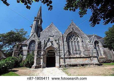 The church Juch, Brittany, Finist? re View Large Photo Image Stock Image - The church Juch, Brittany, Finist? re. Fotosearch