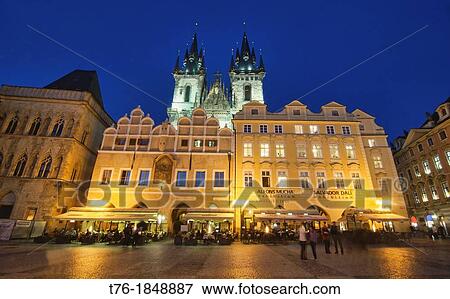 The Church of Our Lady Before Tyn in the Old Town Square, Prague, Czech Republic View Large Photo Image Stock Photo - The Church of Our Lady Before Tyn in the Old Town Square, Prague, Czech Republic. Fotosearch