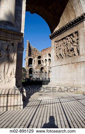 The Coliseum in Rome, Italy View Large Photo Image Stock Photo - The Coliseum in Rome, Italy. Fotosearch