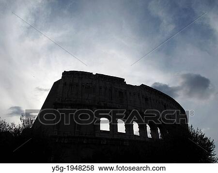 the colosseum in rome italy. View Large Photo Image Stock Photo - the colosseum in rome italy.. Fotosearch