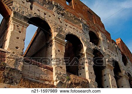 The Colosseum, originally the Flavian Amphitheatre, Rome, Lazio, Italy, Europe View Large Photo Image Stock Photo - The Colosseum, originally the Flavian Amphitheatre, Rome, Lazio, Italy, Europe. Fotosearch