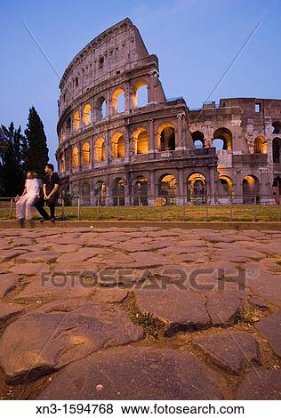 Stock Photo - The Colosseum, Rome, Lazio, Italy, Europe.. Fotosearch