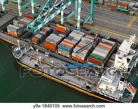 The container shipping terminal in Johor, Malaysia View Large Photo Image Stock Photography - The container shipping terminal in Johor, Malaysia. Fotosearch