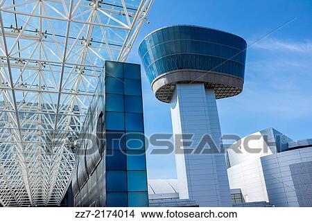 The control tower at the Air and Space Museum. View Large Photo Image Picture - The control tower at the Air and Space Museum.. Fotosearch