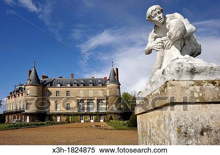 The death of Procris, sculpture by Jean Escoula 1851-1911 in the castle's park of Rambouillet, Yvelines department, region Ile-de-France, France, Europe View Large Photo Image Stock Photography - The death of Procris, sculpture by Jean Escoula 1851-1911 in the castle's park of Rambouillet, Yvelines department, region Ile-de-France, France, Europe. Fotosearch