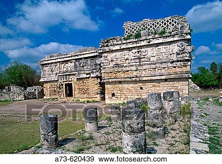 The Dependance of the Convent (UNESCO World Heritage). Chichen Itza. Yucatan. Mexico. View Large Photo Image Stock Photo - The Dependance of the Convent (UNESCO World Heritage). Chichen Itza. Yucatan. Mexico.. Fotosearch