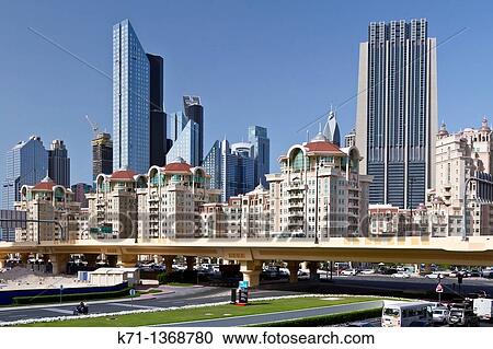 The Dubai city skyline near the Dubai Mall View Large Photo Image Stock Image - The Dubai city skyline near the Dubai Mall. Fotosearch