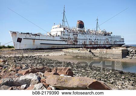 The Duke of Lancaster is a railway steamer passenger ship that is currently beached at Mostyn Docks, North Wales, UK. View Large Photo Image Stock Image - The Duke of Lancaster is a railway steamer passenger ship that is currently beached at Mostyn Docks, North Wales, UK.. Fotosearch