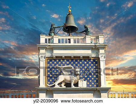 The early renaissance clock tower of Torre dell' Orologio, San Marco district, Venice, UNESCO World Heritage Site, Venetia, Italy, Europe. View Large Photo Image Stock Photograph - The early renaissance clock tower of Torre dell' Orologio, San Marco district, Venice, UNESCO World Heritage Site, Venetia, Italy, Europe.. Fotosearch
