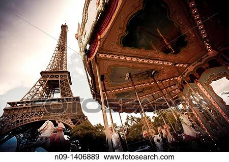Stock Photo - The Eiffel Tower in Paris. Fotosearch