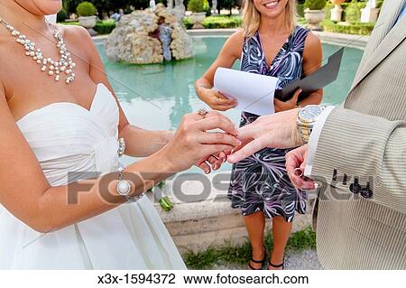 The exchange of the ring View Large Photo Image Stock Image - The exchange of the ring. Fotosearch