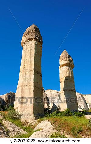 The Fairy Chimneys of Love Valley - Cappadocia Turkey. View Large Photo Image Stock Photograph - The Fairy Chimneys of Love Valley - Cappadocia Turkey.. Fotosearch