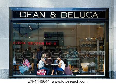 The famous Dean and Deluca in the Rockefeller center New York City, USA View Large Photo Image Picture - The famous Dean and Deluca in the Rockefeller center New York City, USA. Fotosearch