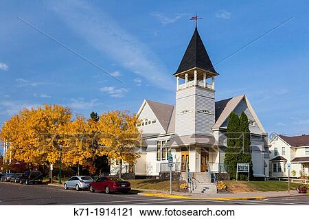 The First Congregational Church in Hayward, Wisconsin, USA View Large Photo Image Stock Image - The First Congregational Church in Hayward, Wisconsin, USA. Fotosearch
