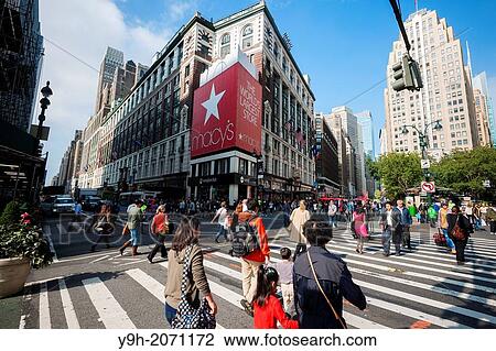 The flagship Herald Square Macy's Department Store in New York. Macy's announced that it will open for the first time on the Thanksgiving holiday, at 8PM. View Large Photo Image Stock Image - The flagship Herald Square Macy's Department Store in New York. Macy's announced that it will open for the first time on the Thanksgiving holiday, at 8PM.. Fotosearch