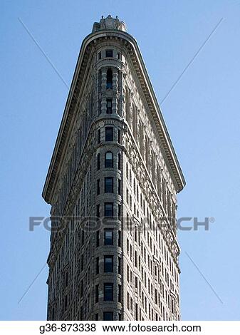 The Flat Iron building facade in New York, New York, United States of America View Large Photo Image Stock Photo - The Flat Iron building facade in New York, New York, United States of America. Fotosearch