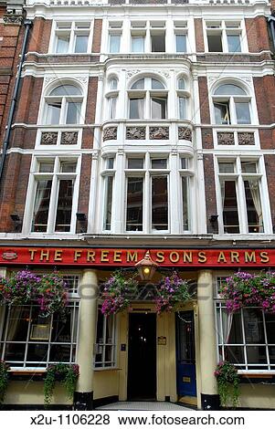 The Freemasons Arms pub in Covent Garden, London, England View Large Photo Image Stock Photo - The Freemasons Arms pub in Covent Garden, London, England. Fotosearch