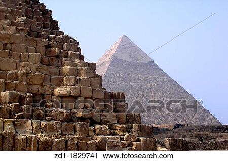 The Great Pyramids of Gizeh, Egypt View Large Photo Image Stock Image - The Great Pyramids of Gizeh, Egypt. Fotosearch