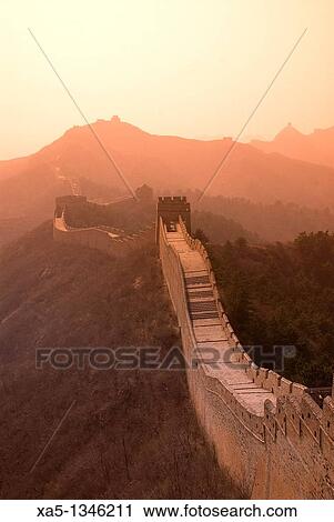 The Great Wall, Jinshanling, China View Large Photo Image Stock Image - The Great Wall, Jinshanling, China. Fotosearch