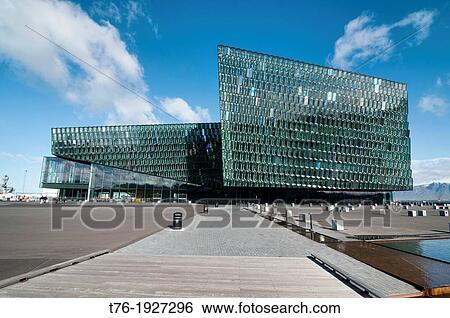 The Harpa Concert Hall in Reykjavik, Iceland View Large Photo Image Stock Photograph - The Harpa Concert Hall in Reykjavik, Iceland. Fotosearch