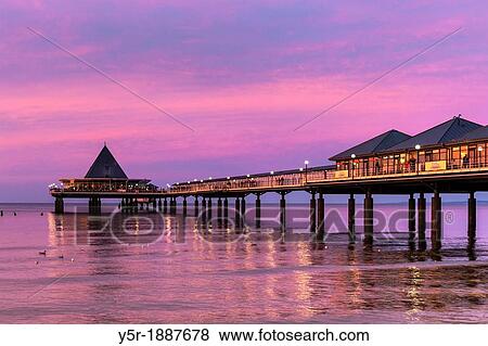 The Heringsdorf Pier is a pier at the Baltic Sea The pier is 508 meters long It was built in 1995, Heringsdorf, Usedom Island, County Vorpommern-Greifswald, Mecklenburg-Western Pomerania, Germany, Europe View Large Photo Image Stock Photo - The Heringsdorf Pier is a pier at the Baltic Sea The pier is 508 meters long It was built in 1995, Heringsdorf, Usedom Island, County Vorpommern-Greifswald, Mecklenburg-Western Pomerania, Germany, Europe. Fotosearch